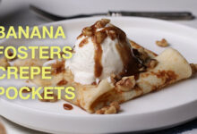 Banana Fosters Crepe Pockets Recipes